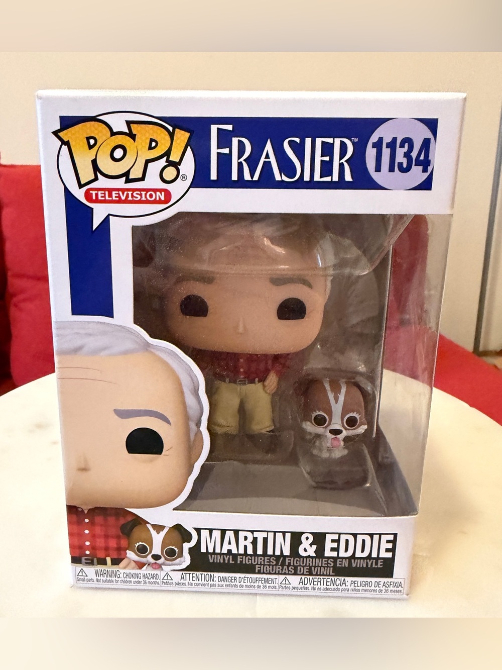 Funko Pop! Frasier Martin & Eddie #1134 Vinyl Figure